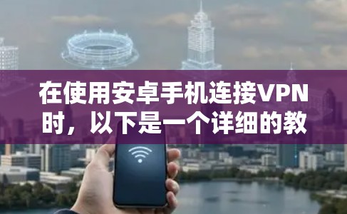 在使用安卓手机连接VPN时，以下是一个详细的教程步骤