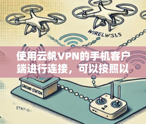 使用云帆VPN的手机客户端进行连接,可以按照以下步骤进行 使用云帆VPN的手机客户端进行连接,可以按照以下步骤进行