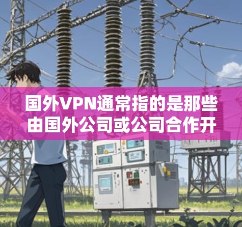 国外VPN通常指的是那些由国外公司或公司合作开发的VPN服务,这些服务通常基于国外的技术和解决方案。以下是一些关于国外VPN的常见特点和推荐 国外VPN通常指的是那些由国外公司或公司合作开发的VPN服务,这些服务通常基于国外的技术和解决方案。以下是一些关于国外VPN的常见特点和推荐