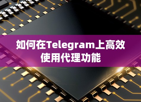 如何在Telegram上高效使用代理功能