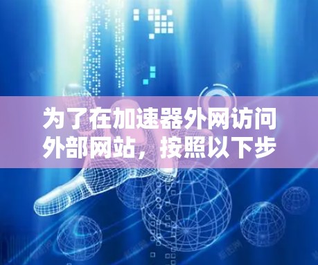 为了在加速器外网访问外部网站,按照以下步骤进行操作 为了在加速器外网访问外部网站,按照以下步骤进行操作