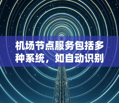 机场节点服务包括多种系统,如自动识别机、行李检查系统、登机信息查询等。以下是对这些系统和流程的详细描述 机场节点服务包括多种系统,如自动识别机、行李检查系统、登机信息查询等。以下是对这些系统和流程的详细描述