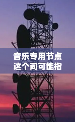 音乐专用节点这个词可能指的是在音乐处理或编辑中使用特定的节点或工具，这些节点专门用于处理音乐数据或生成音乐。具体来说，可能指的是在音乐引擎或音频处理系统中使用的节点，用于创建、编辑或处理音乐数据