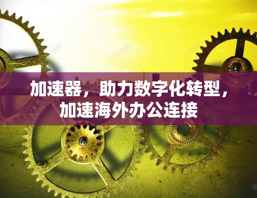 加速器,助力数字化转型,加速海外办公连接 加速器,助力数字化转型,加速海外办公连接