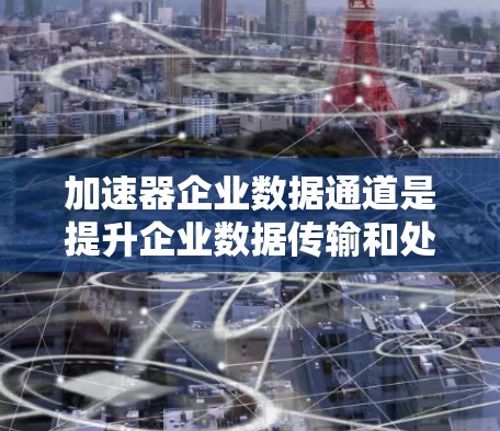 加速器企业数据通道是提升企业数据传输和处理效率的关键工具,涉及多个方面和优化策略。以下是详细介绍和优化建议 加速器企业数据通道是提升企业数据传输和处理效率的关键工具,涉及多个方面和优化策略。以下是详细介绍和优化建议
