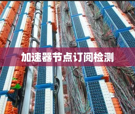 加速器节点订阅检测 加速器节点订阅检测